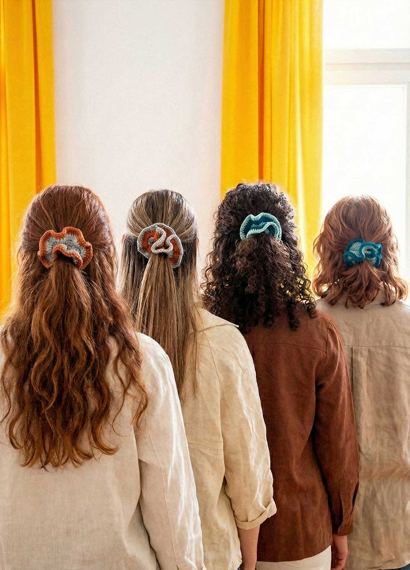 Arena Scrunchie Kit - Pack of 4 Scrunchies