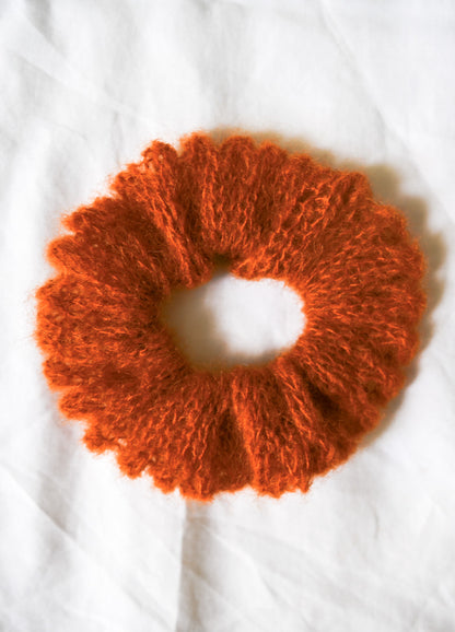 The Picot Scrunchie Free Pattern x @rust_knitwear