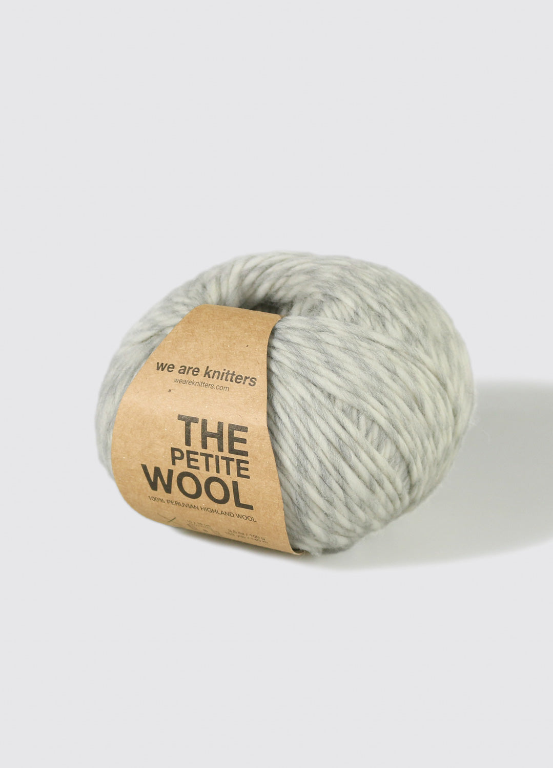 Petite Wool Spotted Grey