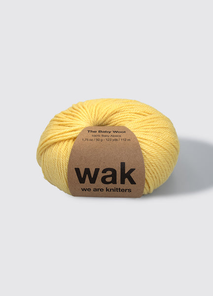 Baby Alpaca Gen Z Yellow – We Are Knitters