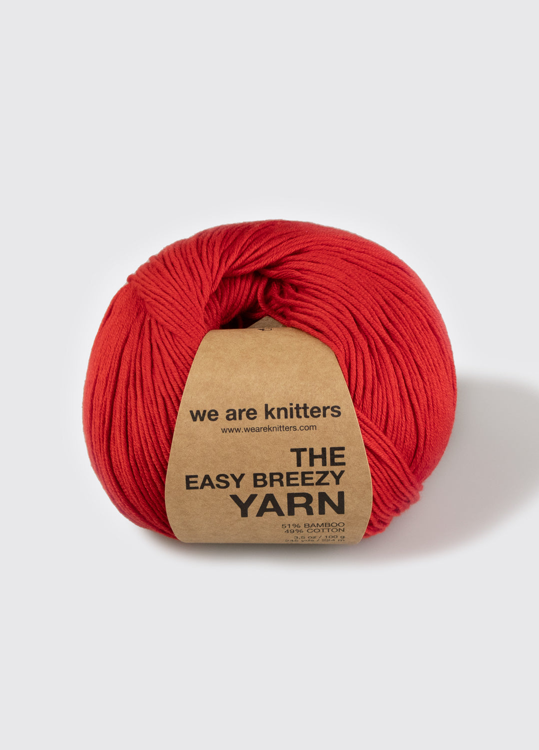 Easy Breezy Yarn Bright red