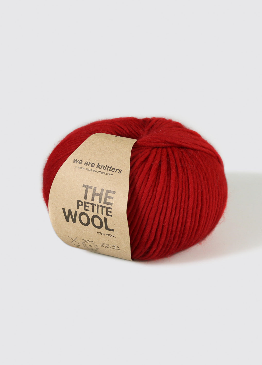 Petite Wool Red – weareknitters