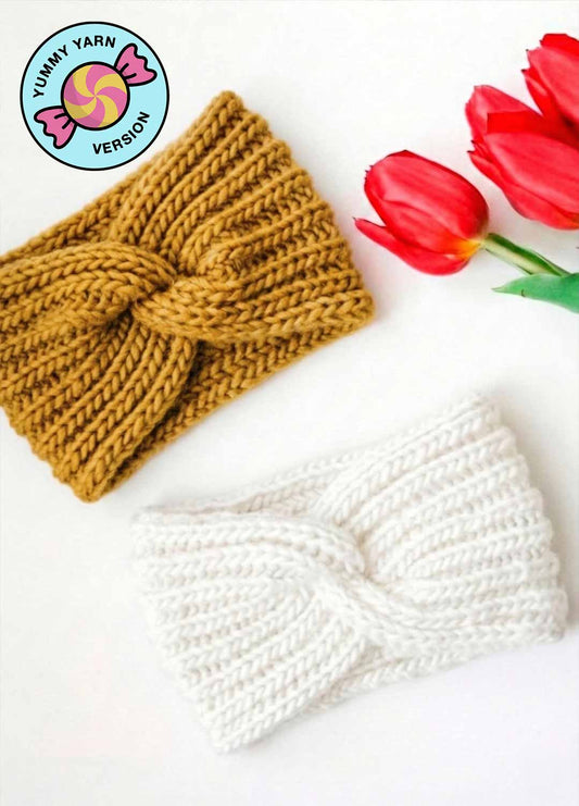 The Springbreeze Headband Kit by @woolandknits - Yummy Version