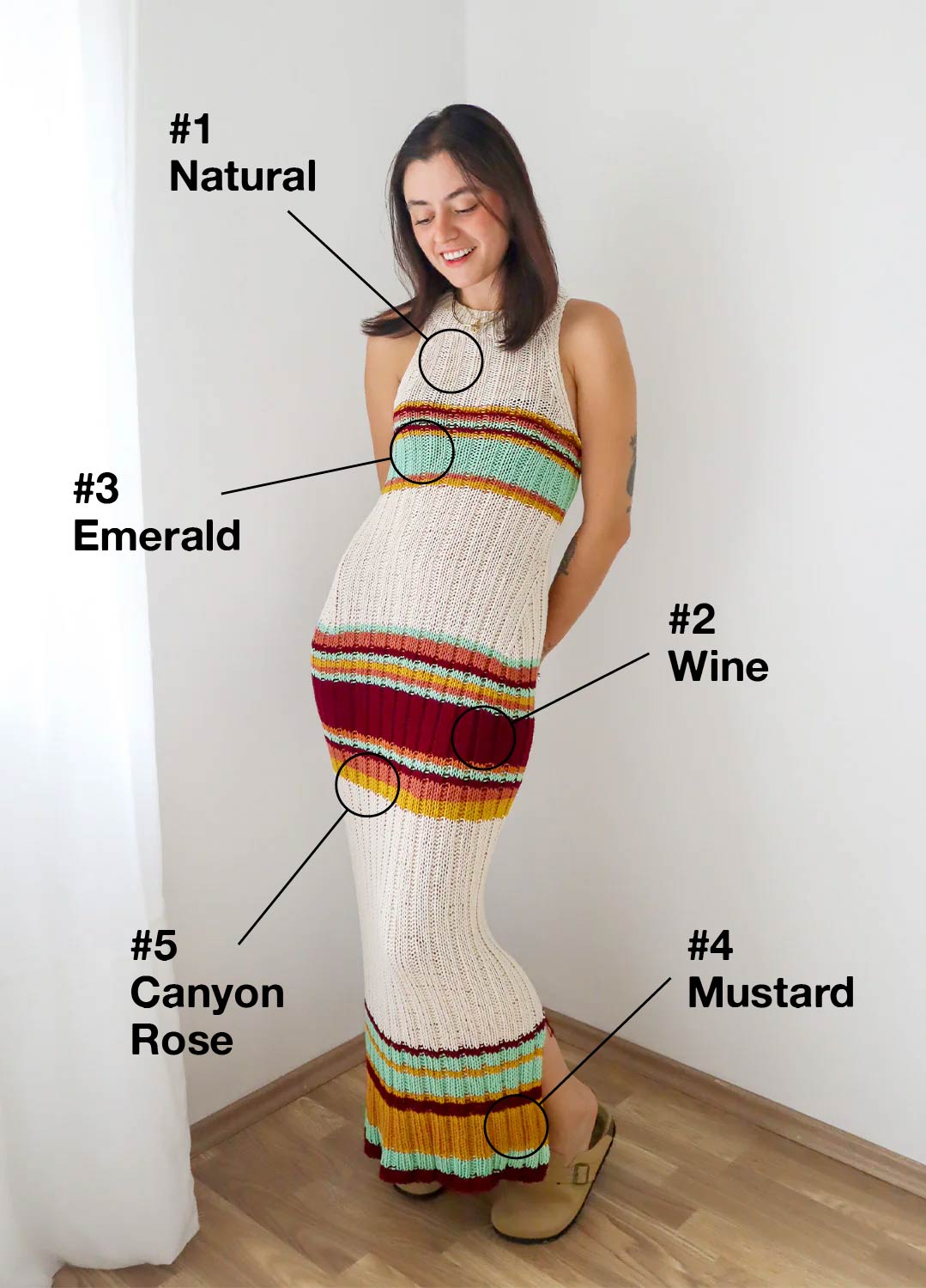 The Samba Dress Kit x @paula.on.knits