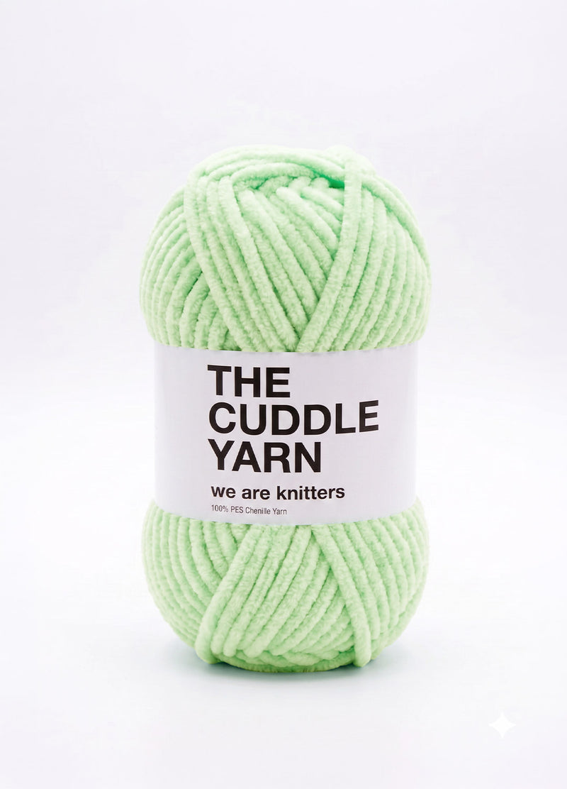 The Cuddle Yarn Green - Amigurumi Chenille Yarn