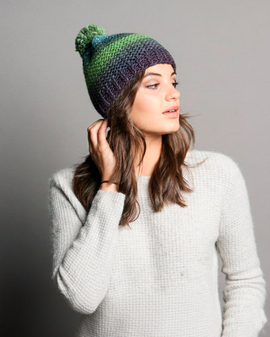 Tremblant Beanie Kit - Color Crush: Self Striping Version