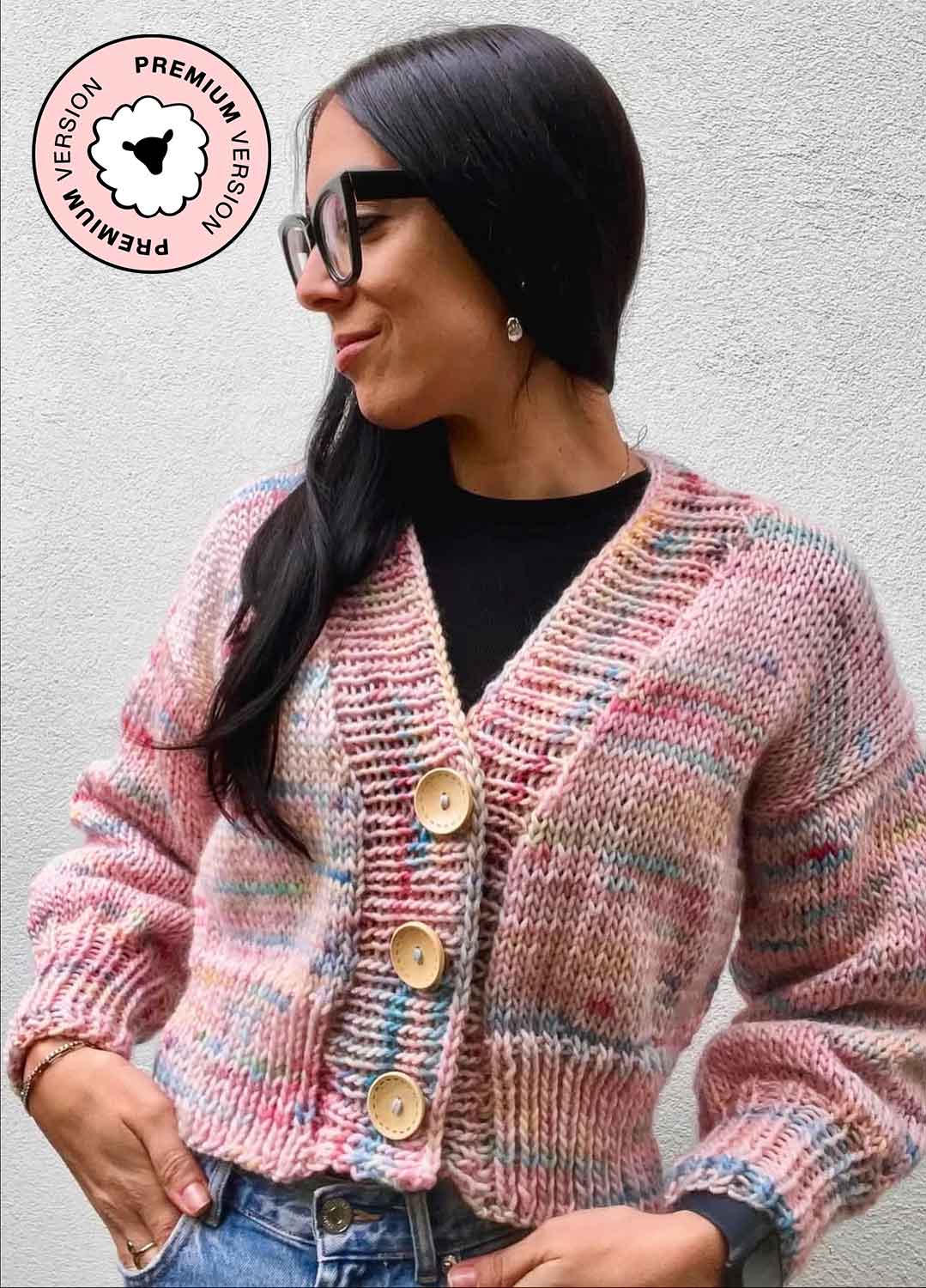 Tupelo Cardigan Kit - Premium Version
