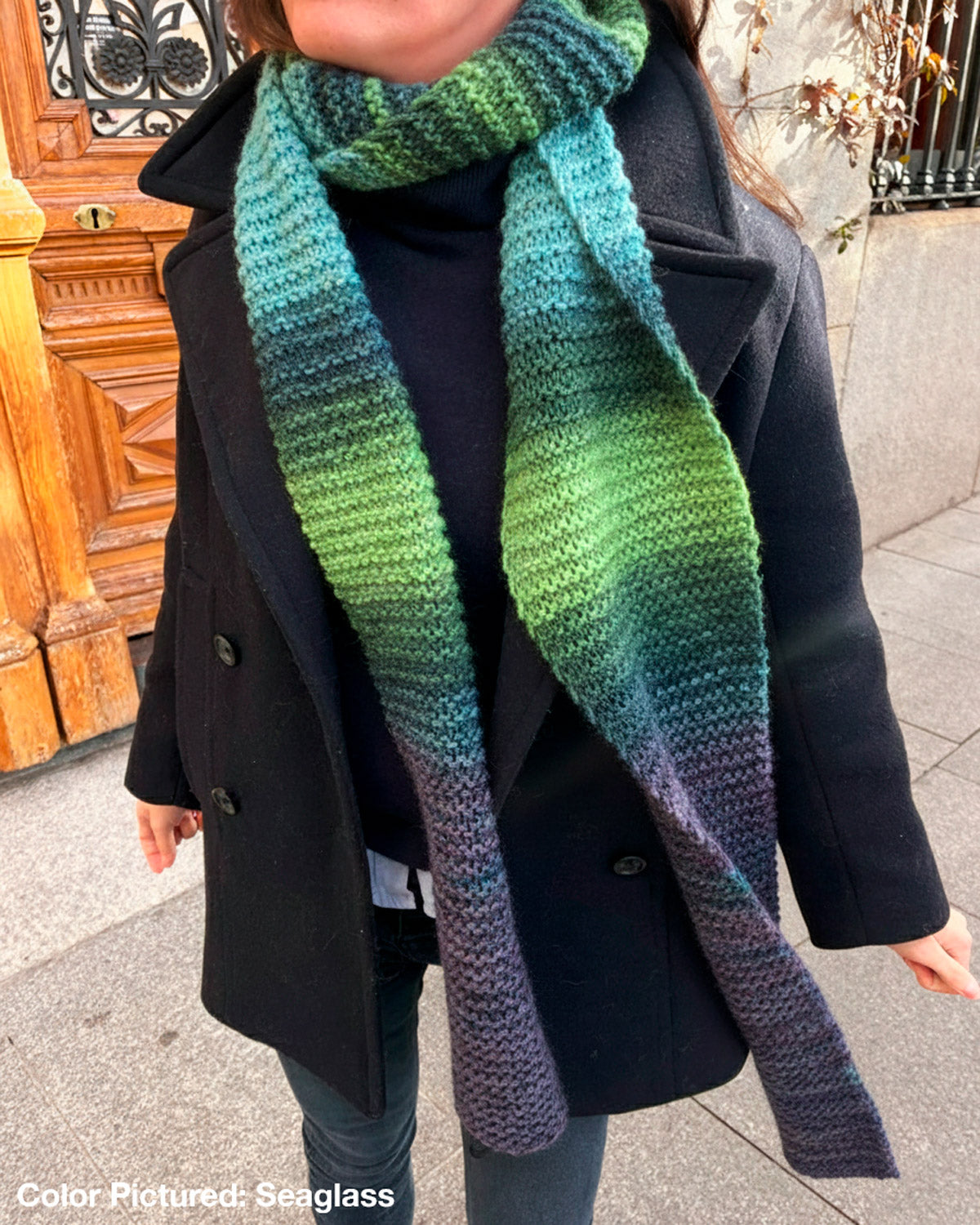 Vega Scarf Kit - Color Crush: Self Striping Version