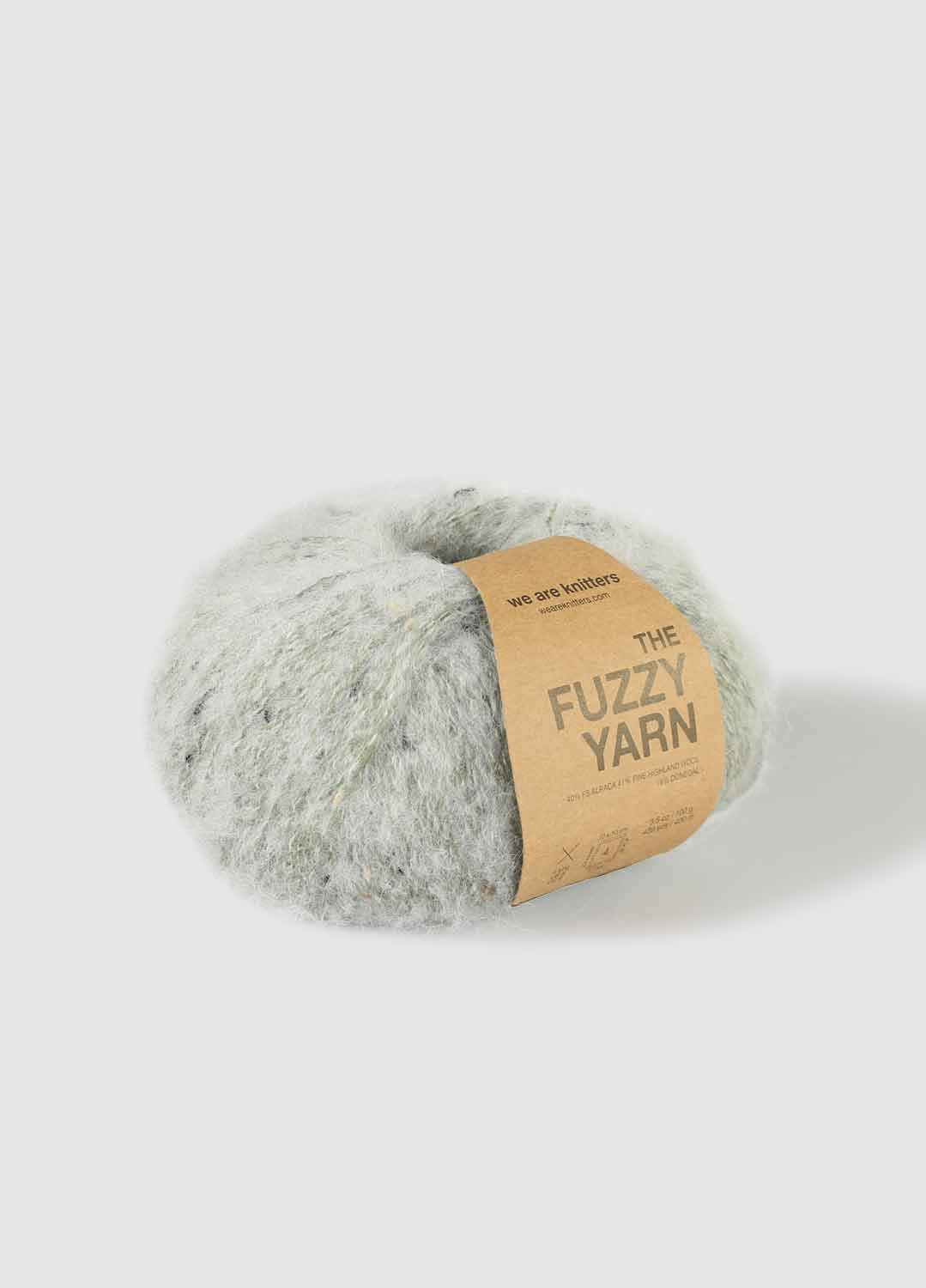 The Fuzzy Yarn Marbled Glacial Green – weareknitters