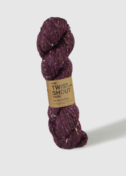 The Twist &amp; Shout Bordeaux Tweed