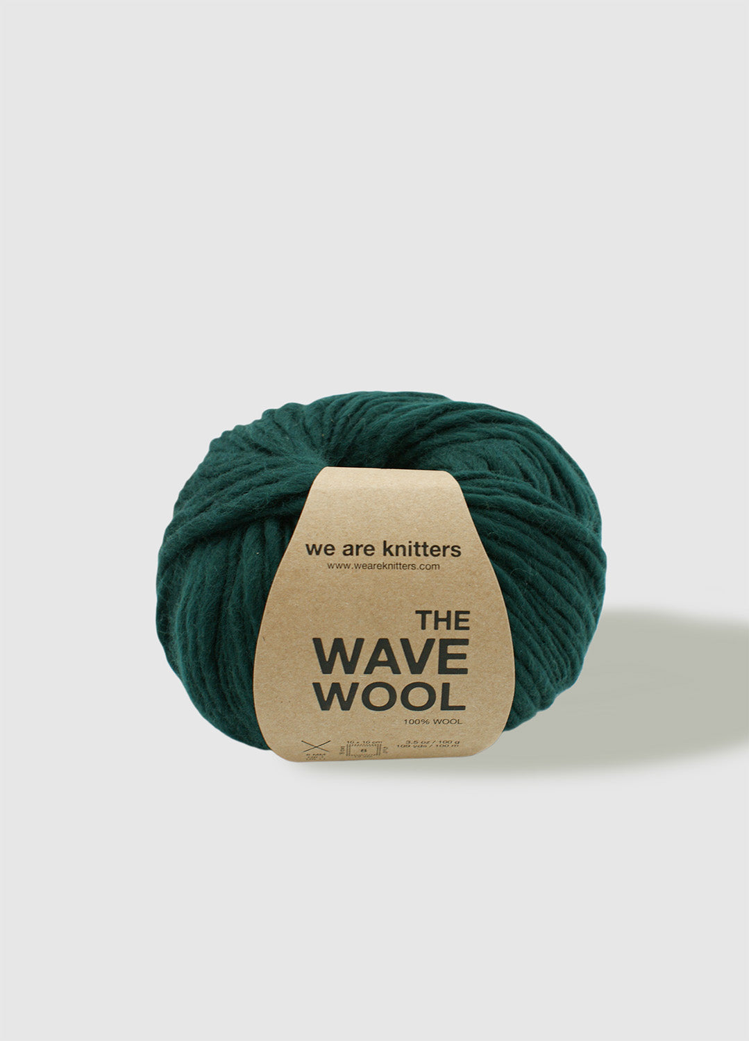The Wave Wool Forest Green