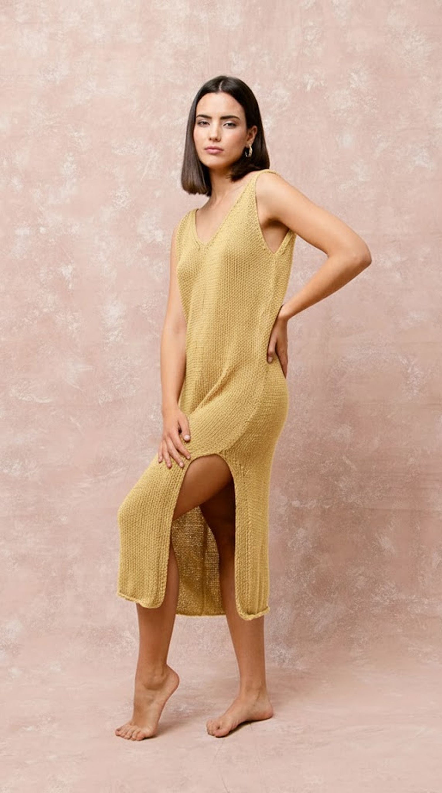 Arche Dress Knitting Kit Easy - We Are Knitters Arche Dress Knitting Kit Easy - We Are Knitters