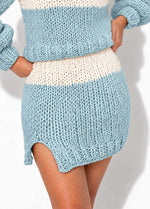 The Rainbow Skirt Kit x @paula.on.knits - Yummy Yarn Version