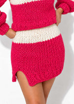 The Rainbow Skirt Kit x @paula.on.knits - Yummy Yarn Version