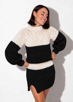 The Rainbow Skirt & Sweater Set Kit x @paula.on.knits - Yummy Yarn Version
