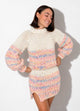 The Rainbow Skirt & Sweater Set Kit x @paula.on.knits - Yummy Yarn Version