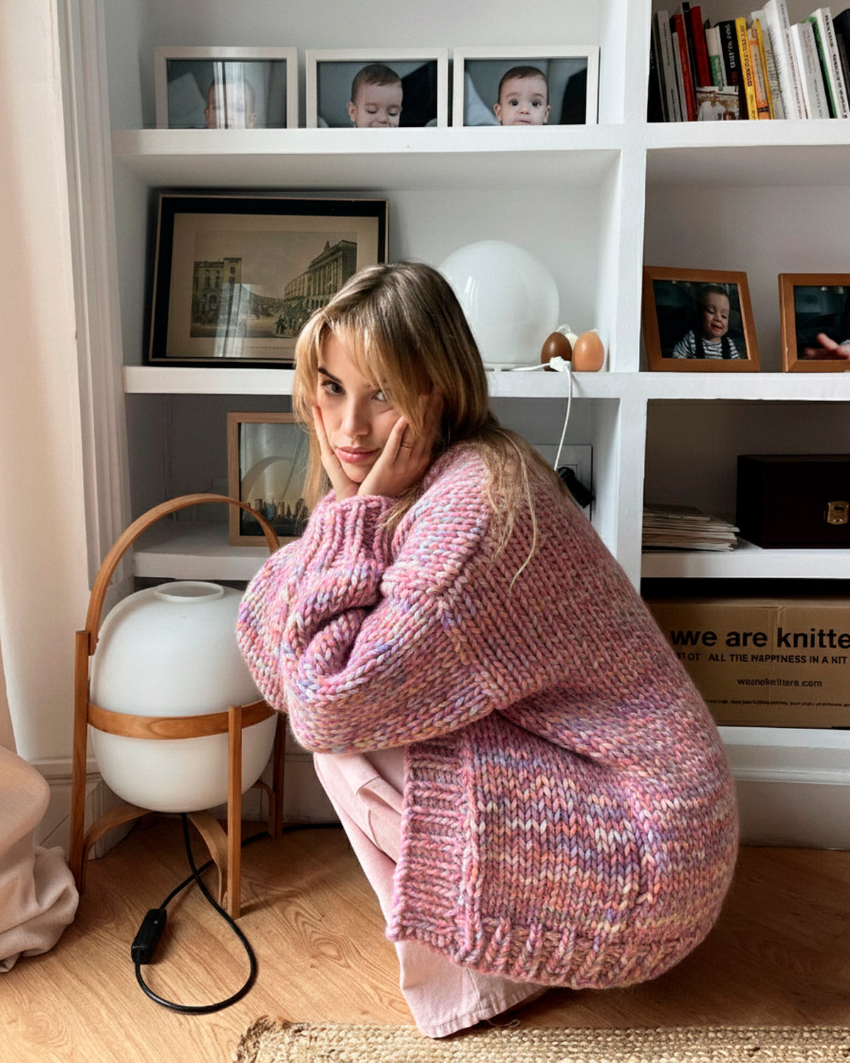 Simone Cardigan Kit - Candy Twist Version – We Are Knitters